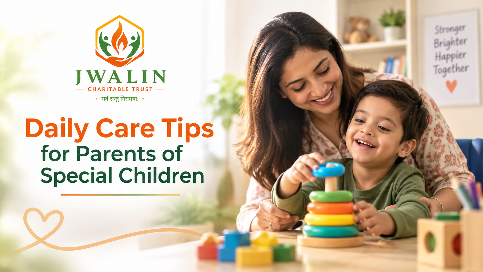 Daily Care Tips for Parents of Special Children